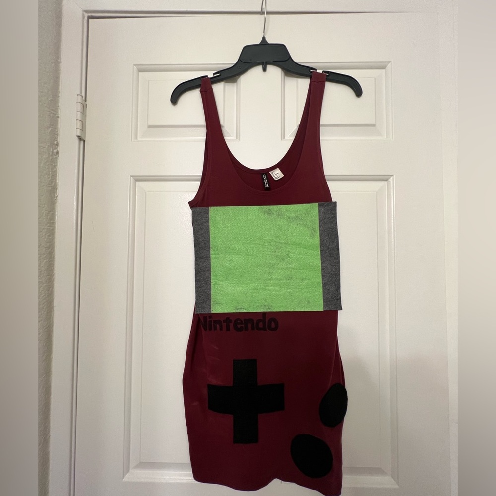 Halloween Costume - Nintendo Gameboy (size 6 dress) - Homemade